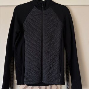Athleta Black Flurry Force Insulated Primaloft Jacket Large